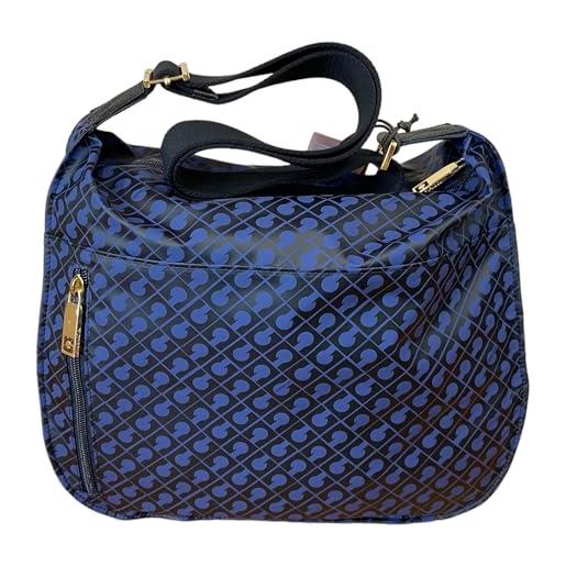 Gherardini borsa donna sacca media da spalla tasche esterne tracolla regolabile 0260 (odissey)