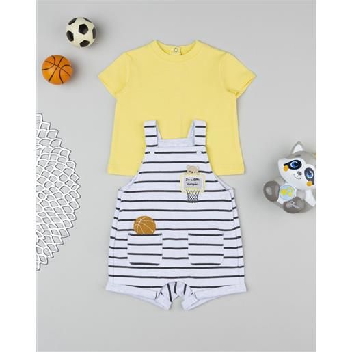 Prénatal completo salopette bimbo basket