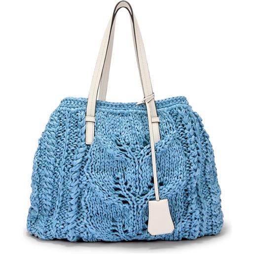 Ermanno Scervino borsa tote shopper - blu