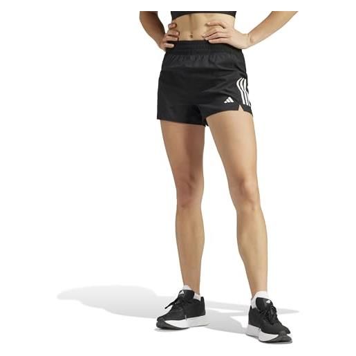 adidas donna own the run shorts, black, l long