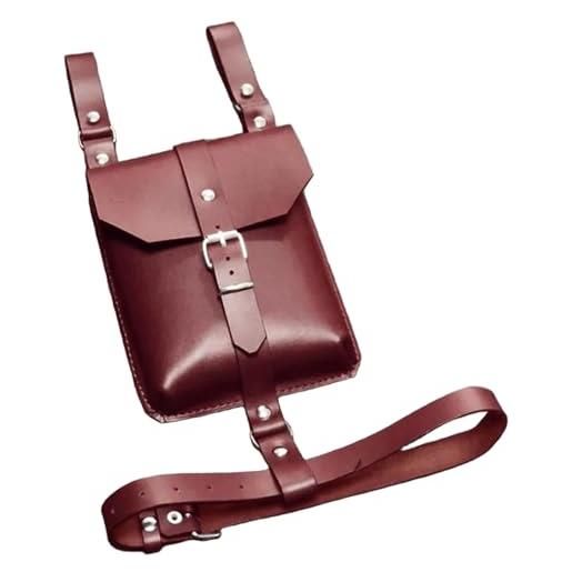 LEACOOLKEY Borsa A Tracolla Donna In Ecopelle – Marsupio Antifurto Da Viaggio Con Cerniere – Piccola Borsa A Spalla E A Pettro, Regalo Alla Moda