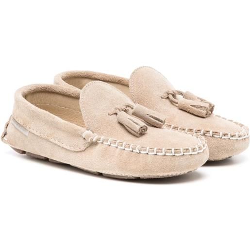 BabyWalker mocassini con nappa - toni neutri