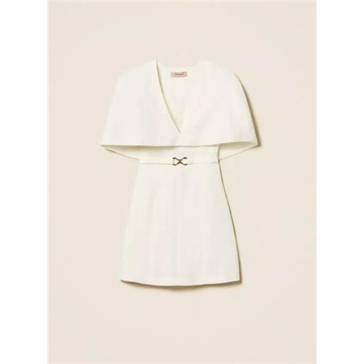 TWIN SET dress with cape