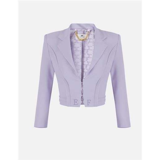 ELISABETTA FRANCHI raw cut jacket