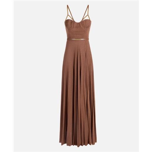 ELISABETTA FRANCHI lame' jersey dress