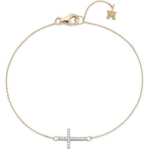 Elli Bracciale Donna In Argento 925 Con Cristalli - Simboli Cuore, Croce E Ancora - Gioiello Tendenze - 4