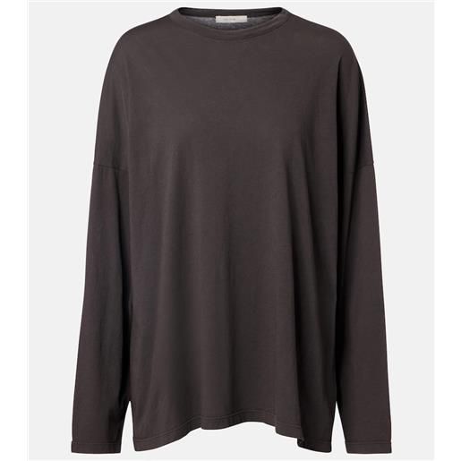 The Row t-shirt floris in jersey di cotone