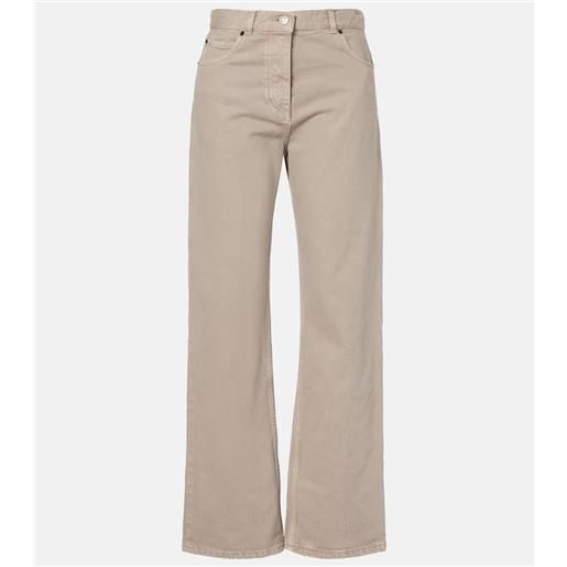 The Row jeans finbar a gamba larga