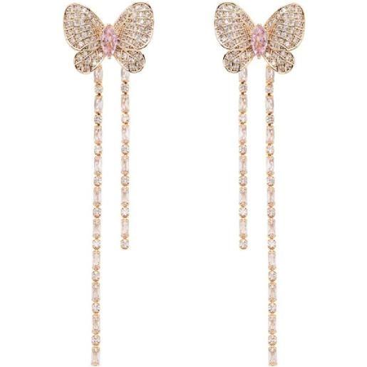DESIGN - Confezione da 2 cavigliere placcate oro 14 k con design a catenina attorcigliata e