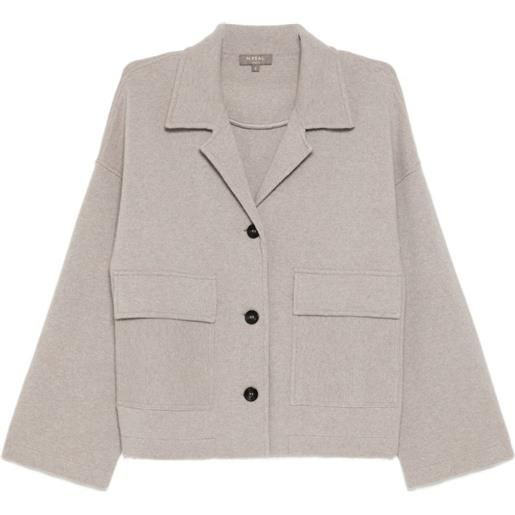 N.Peal giacca safari - toni neutri