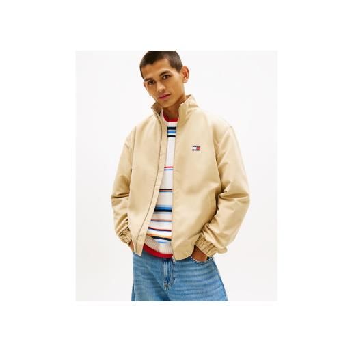 Tommy Jeans per uomo. Dm0dm22720 giacca beige bobby [3310812], casual, poliestere