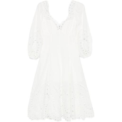Charo Ruiz Ibiza abito midi corbin - bianco