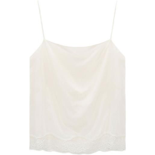 Dorothee Schumacher canottiera habotai - toni neutri