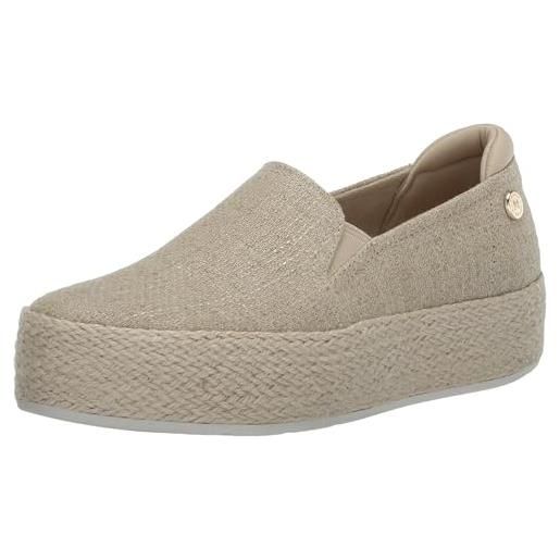 CUSHIONAIRE Mocassini Belmont Donna In Pelle Vegana - Modello Slip-on Con Memory Foam, Disponibili In Larghezze Ampie, Colore Foresta, Taglia 39 EU