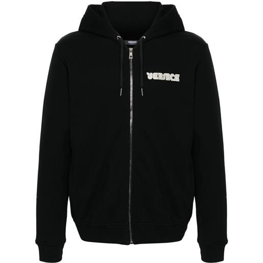 Versace felpa con decorazione - nero