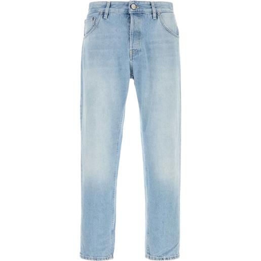 PT Torino jeans effetto schiarito - blu