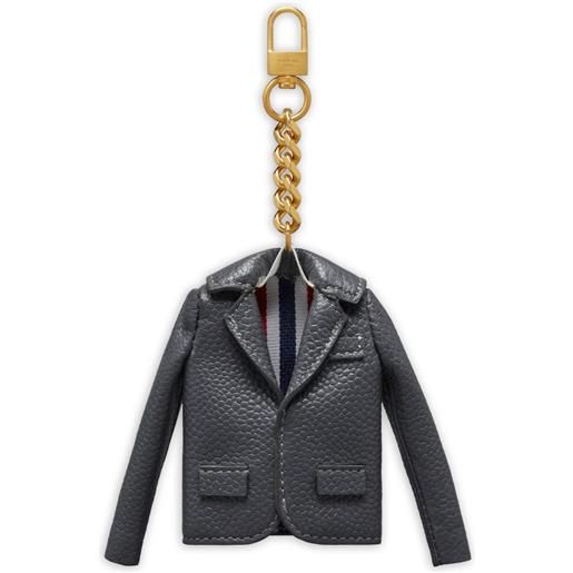 Thom Browne ciondolo per borsa - grigio