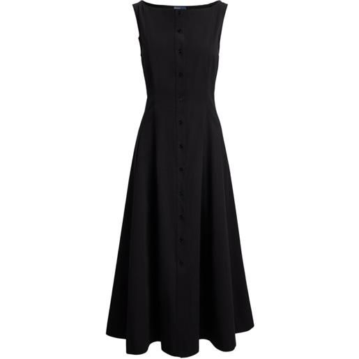 Polo Ralph Lauren abito svasato paloma - nero