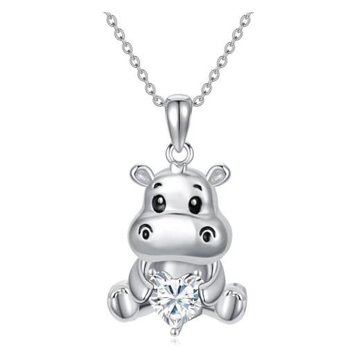 Collana Lunga Donna Con Ciondolo Albero Della Vita E Gufo, Zirconi, Placcata Oro, Catena 60+5 Cm, Regalo