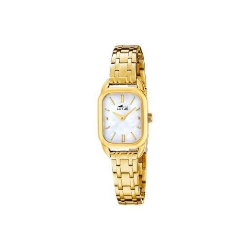 Lotus Orologio Donna Acciaio Inossidabile 18967/5 – Quadrante Argentato, Bracciale Massiccio, Impermeabile 5 ATM - 3