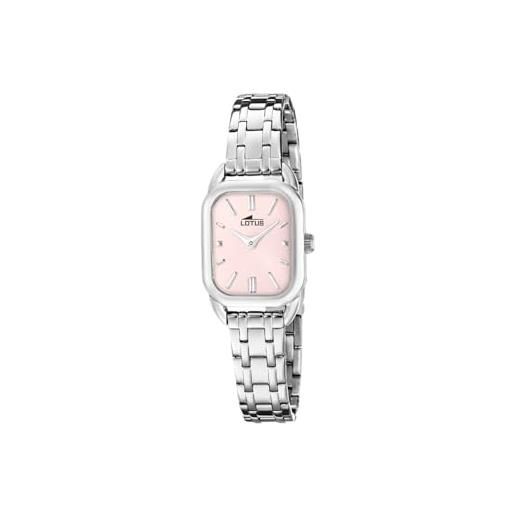 Lotus Orologio Donna 18967/5 | Bracciale In Acciaio Inossidabile, Cassa Rotonda, Quadrante Elegante, Impermeabile 5 ATM, Vetro Minerale