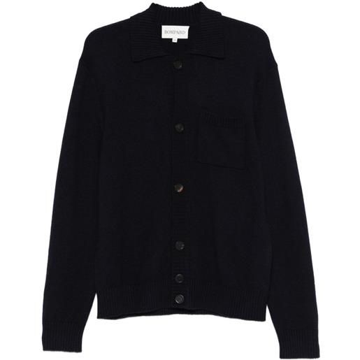 BOMPARD cardigan con taschino - blu