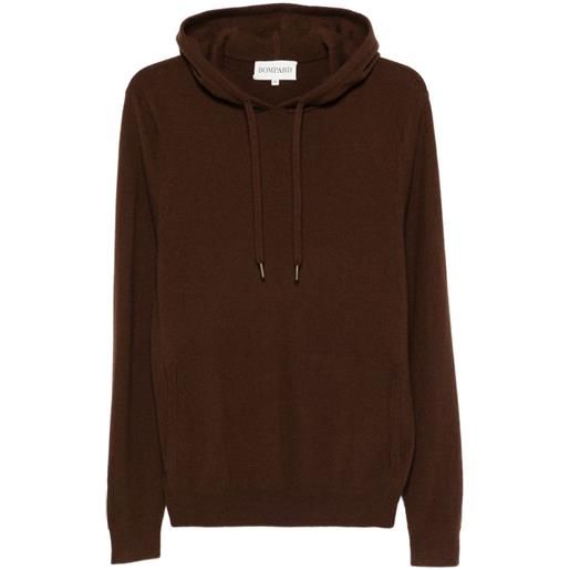 BOMPARD felpa con cappuccio - marrone