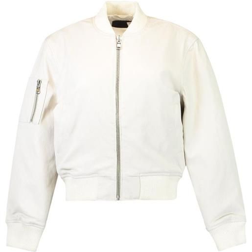 Sprwmn bomber con zip - toni neutri