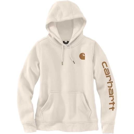 CARHARTT clarksburg pull sweatshirt beige e marrone
