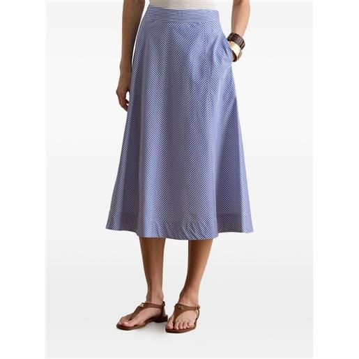 Lauren Ralph Lauren gonna a righe - blu