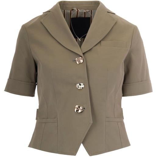 LIU JO giacca con bottoni - verde