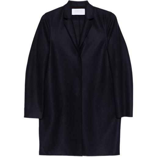 Harris Wharf London cappotto monopetto - blu