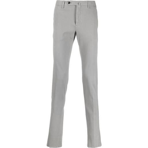 PT Torino pantaloni skinny a vita media - grigio