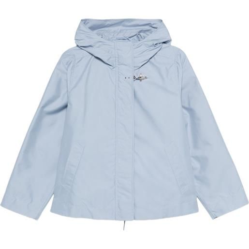 Fay giacca con zip - blu
