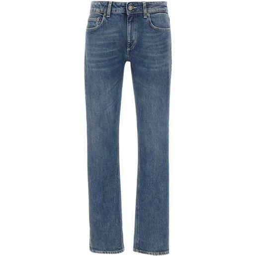 DONDUP jeans con cinque tasche - blu