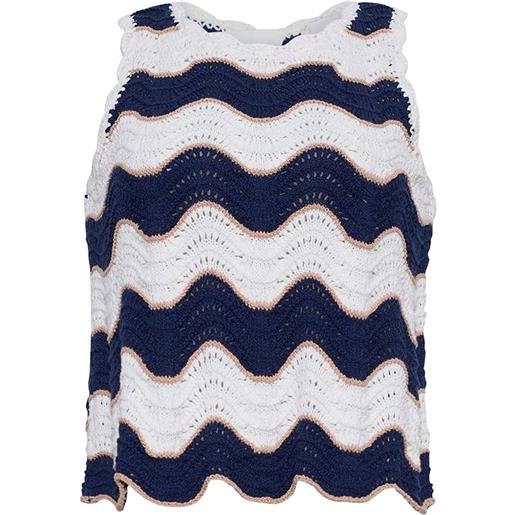 Cara Cara top casey a righe - bianco