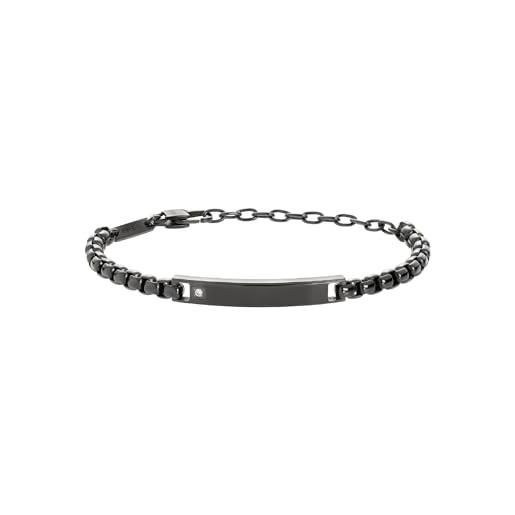 Bracciale Uomo BREIL Collezione WISE &ndash; In Acciaio, Nuovo Con Etichette, Made In Italy
