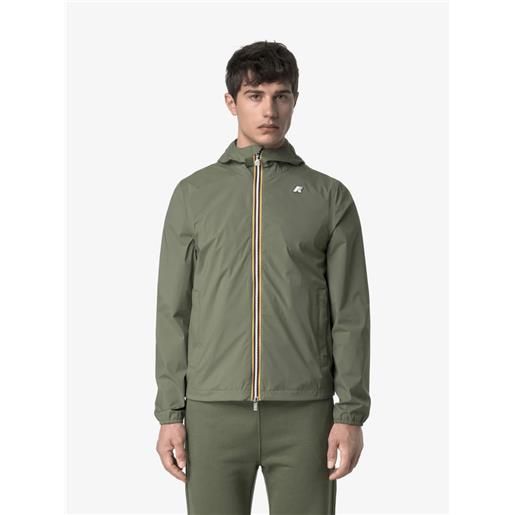 K-WAY jack stretch nylon jersey giacca uomo