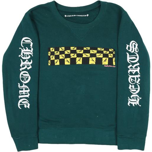 Chrome Hearts felpa antidote 99 - verde