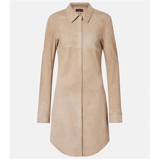 Stouls abito chemisier geraldine in suede