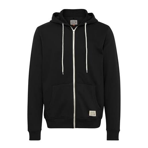 b BLEND blend bhnoah - felpa da uomo con cappuccio e chiusura lampo, navy solid (70230), l