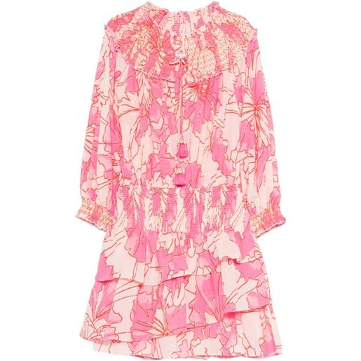 Poupette St Barth abito corto anna - rosa