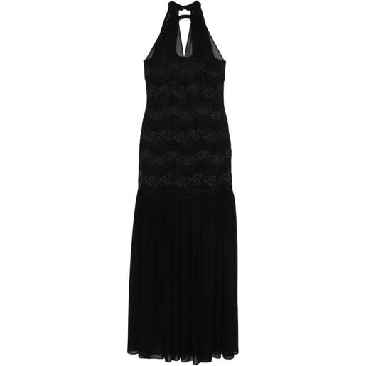 TWINSET abito con scollo all'americana - nero