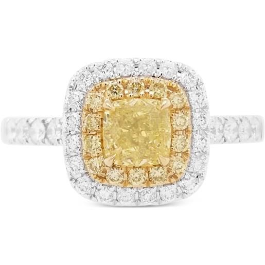 HYT Jewelry anello con diamanti - giallo