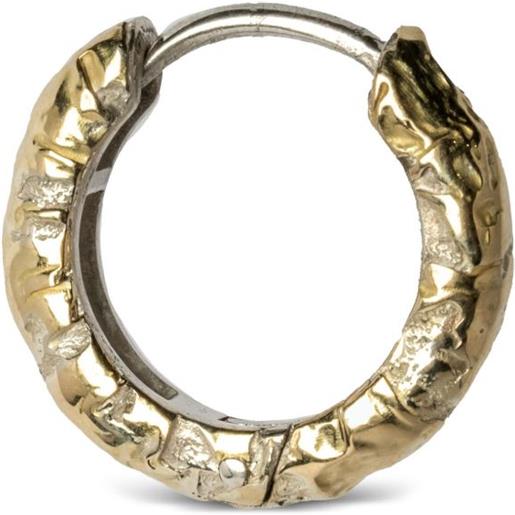 Orecchini Pendenti Placcati Oro – 2 Anelli Intrecciati A Forma Di Croce, Gioiello Donna, Altezza 40 Mm - 4