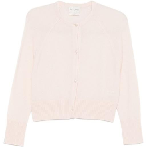 Forte Forte cardigan con bottoni - rosa