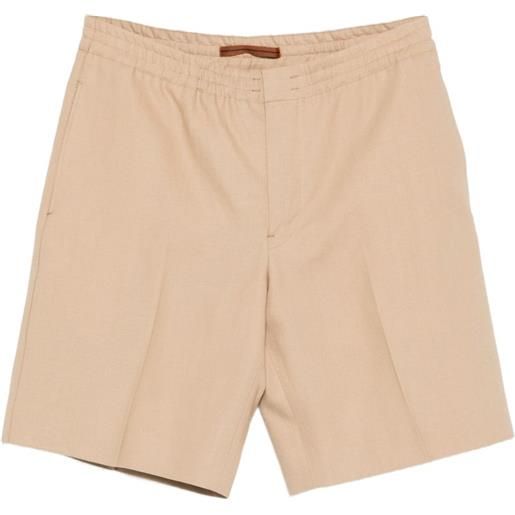 Zegna shorts elasticizzati - toni neutri