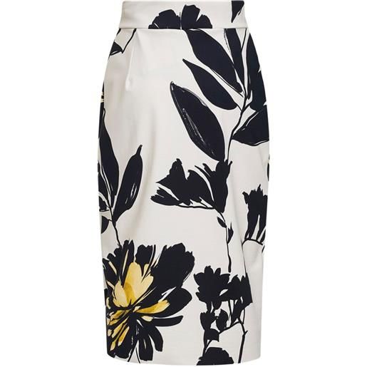 CHIARA BONI La Petite Robe gonna a fiori - bianco