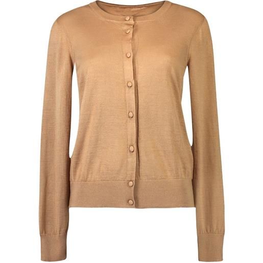 Adam Lippes cardigan con bottoni - marrone