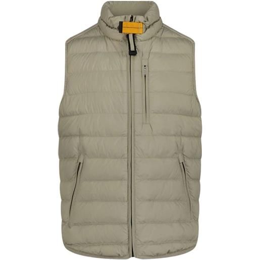 Parajumpers Kids gilet imbottito con zip - toni neutri